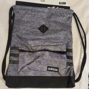 Adidas Gray and Black Men's Bag